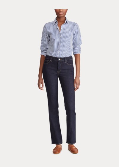 Women's Ralph Lauren Premier Straight Jeans | 146873LCV